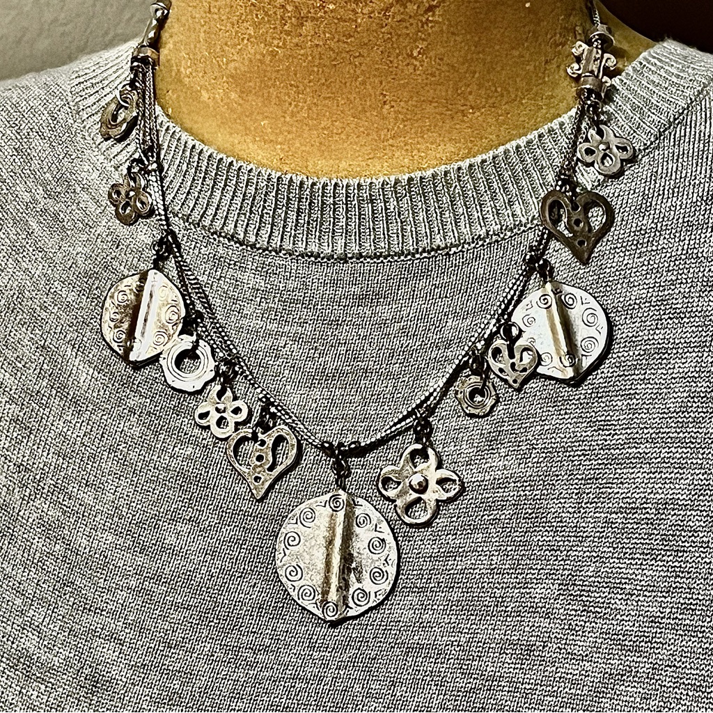 Cute Necklace With Several Charms